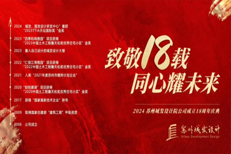 記憶丨蘇州城發(fā)設(shè)計(jì)喜迎十八周年慶！